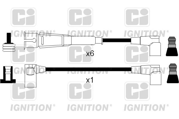 QUINTON HAZELL Sytytysjohtosarja XC1042